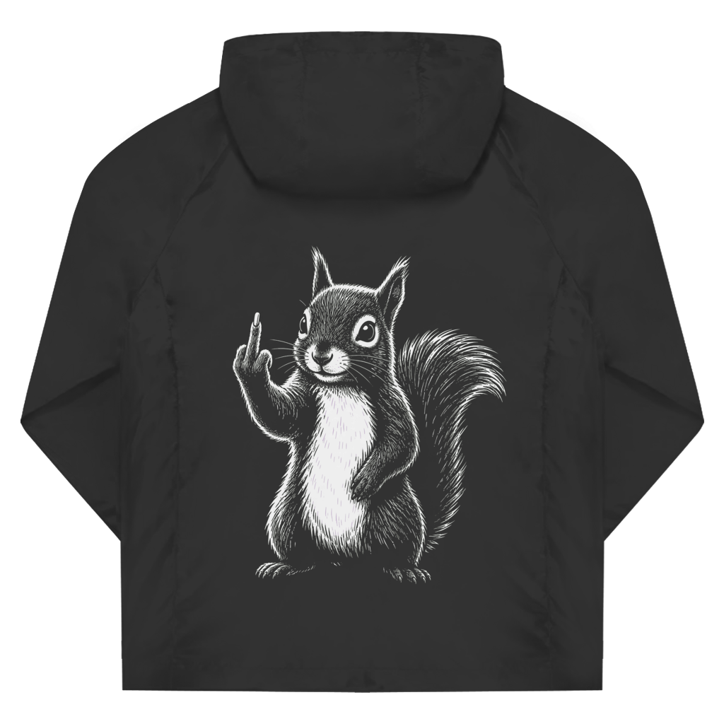 Windbreaker „Friendly Rebel Squirrel“ | Unisex Windjacke