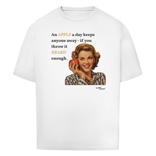 An Apple a Day – Oversize Unisex T-Shirt