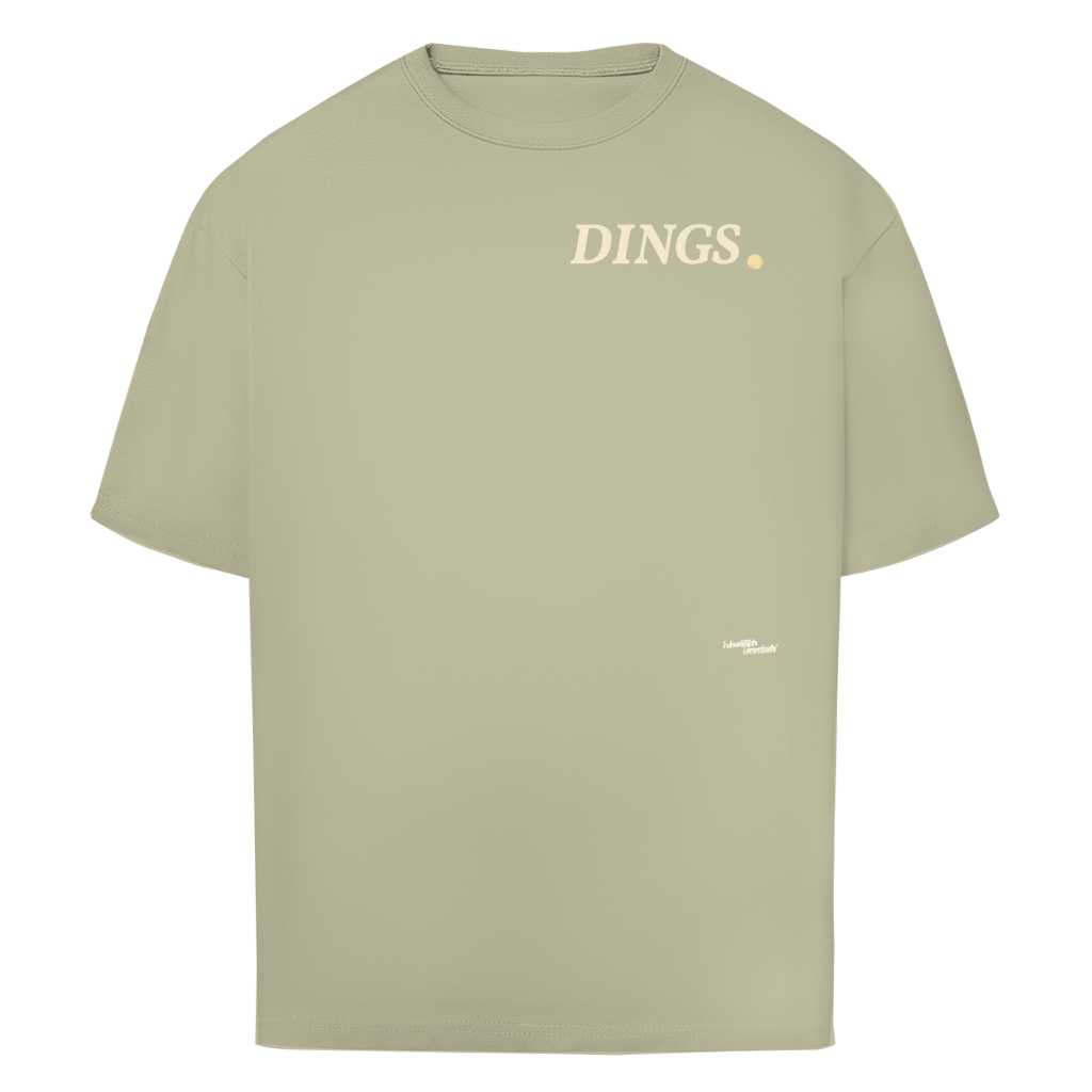 DINGS. – Oversize Unisex T-Shirt