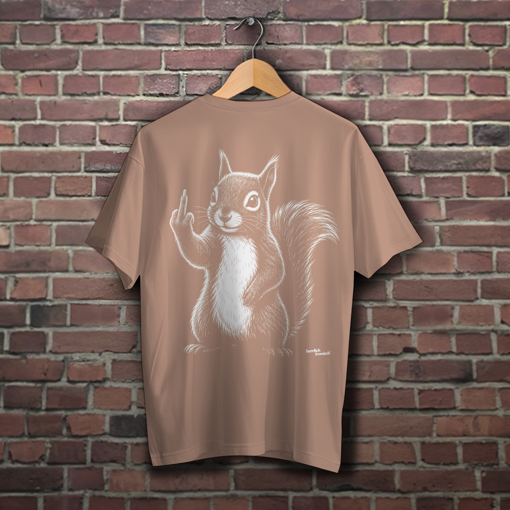 Eichhörnchen – Oversize Unisex T-Shirt
