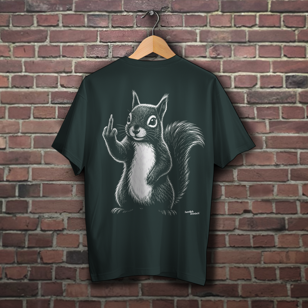 Eichhörnchen – Oversize Unisex T-Shirt