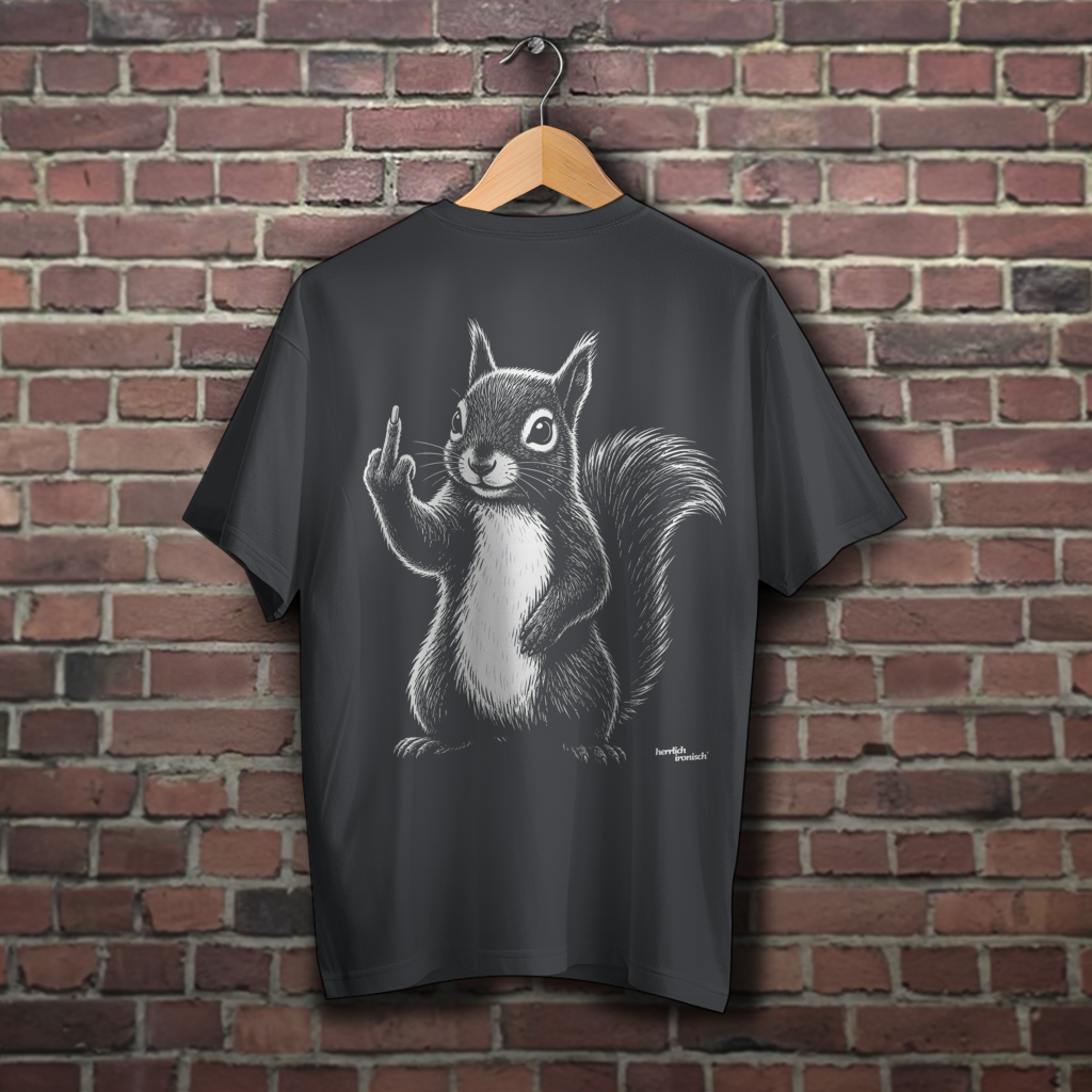 Eichhörnchen – Oversize Unisex T-Shirt
