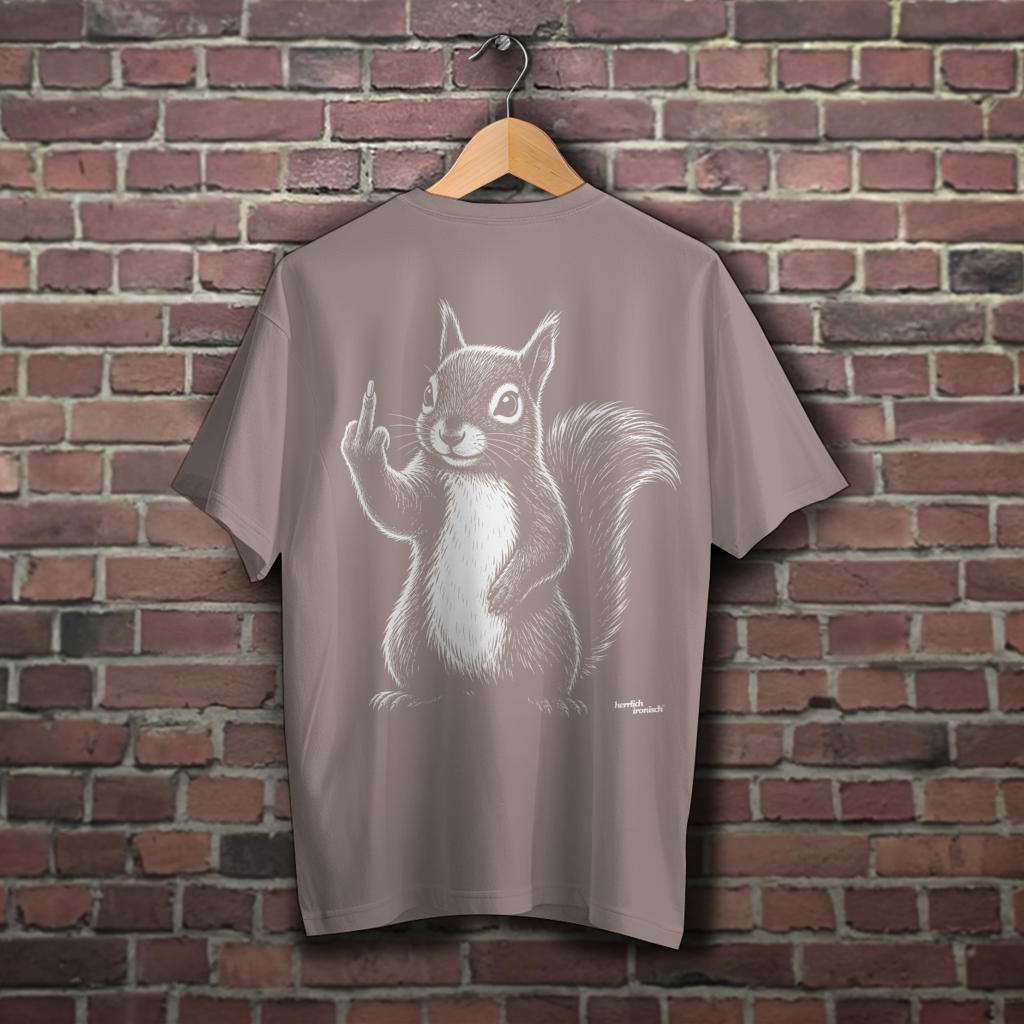Eichhörnchen – Oversize Unisex T-Shirt