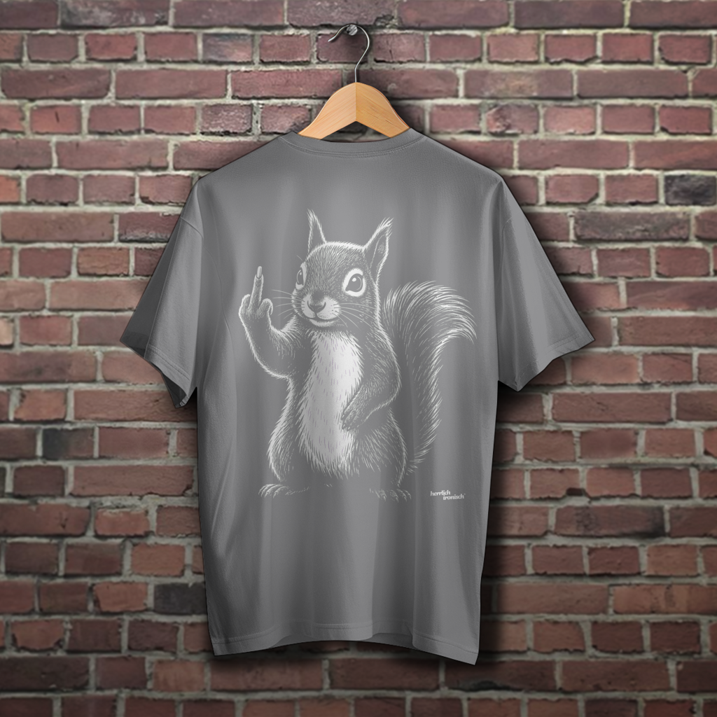 Eichhörnchen – Oversize Unisex T-Shirt