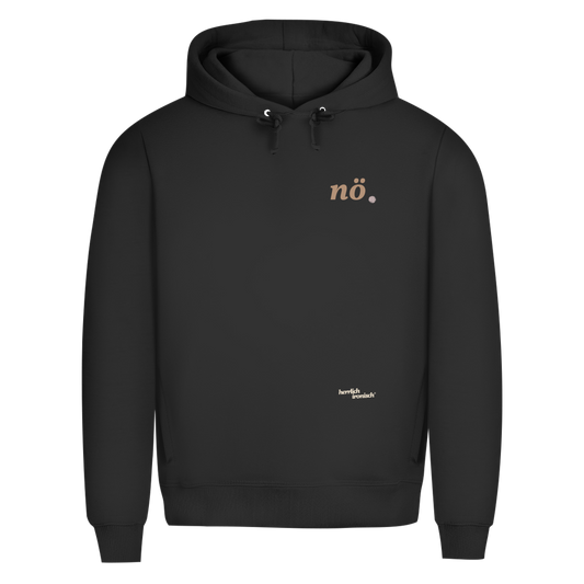 Premium unisex Hoodie "nö." – Für Momente ohne Worte