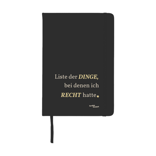 Notizbuch „Prokrastinieren“ – A5 Hardcover Notizbuch