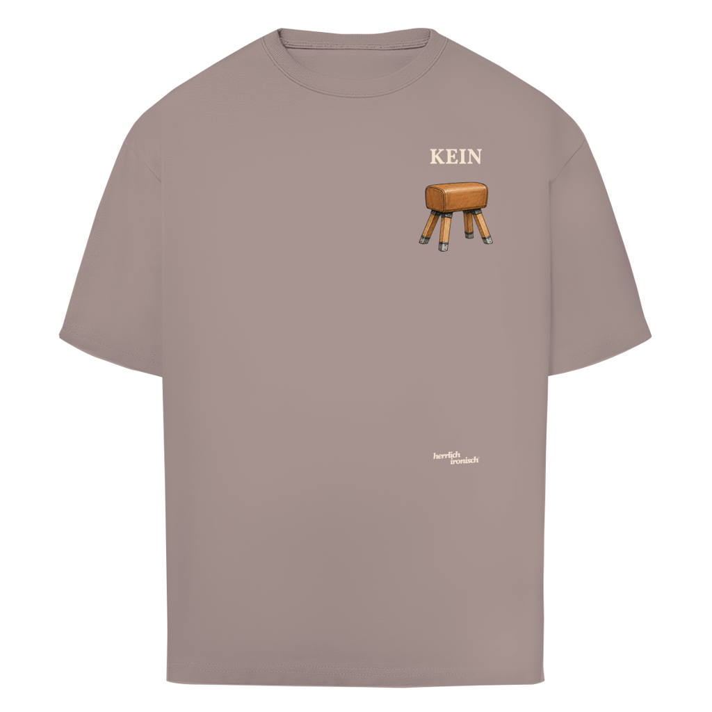 Kein Bock – Oversize Unisex T-Shirt (Druck creme)