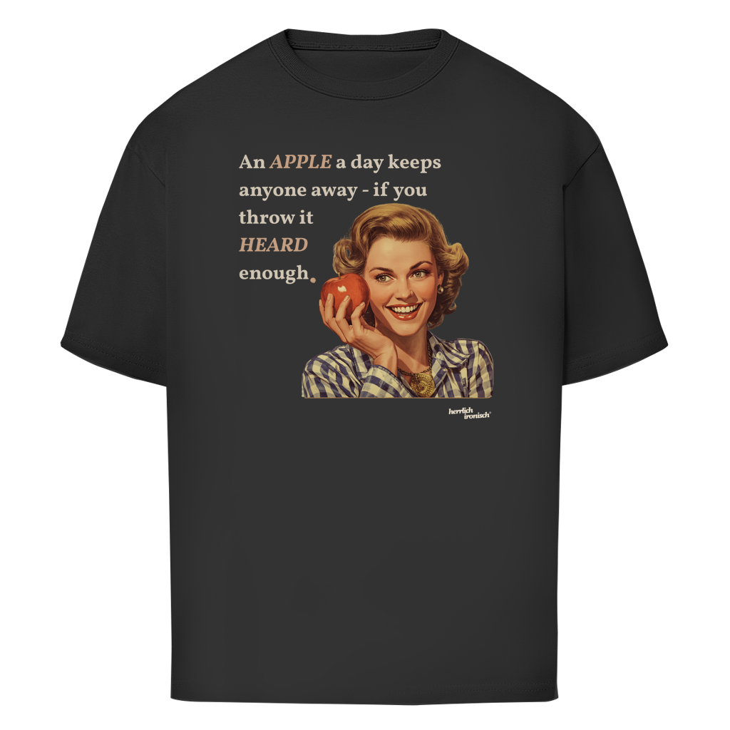An Apple a Day – Oversize Unisex T-Shirt