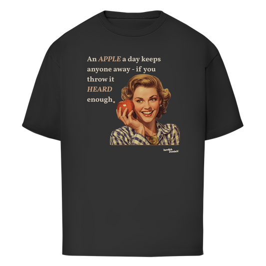 An Apple a Day – Oversize Unisex T-Shirt