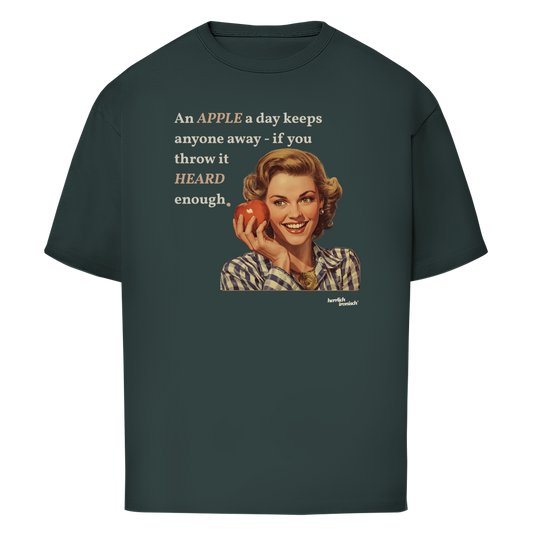 An Apple a Day – Oversize Unisex T-Shirt