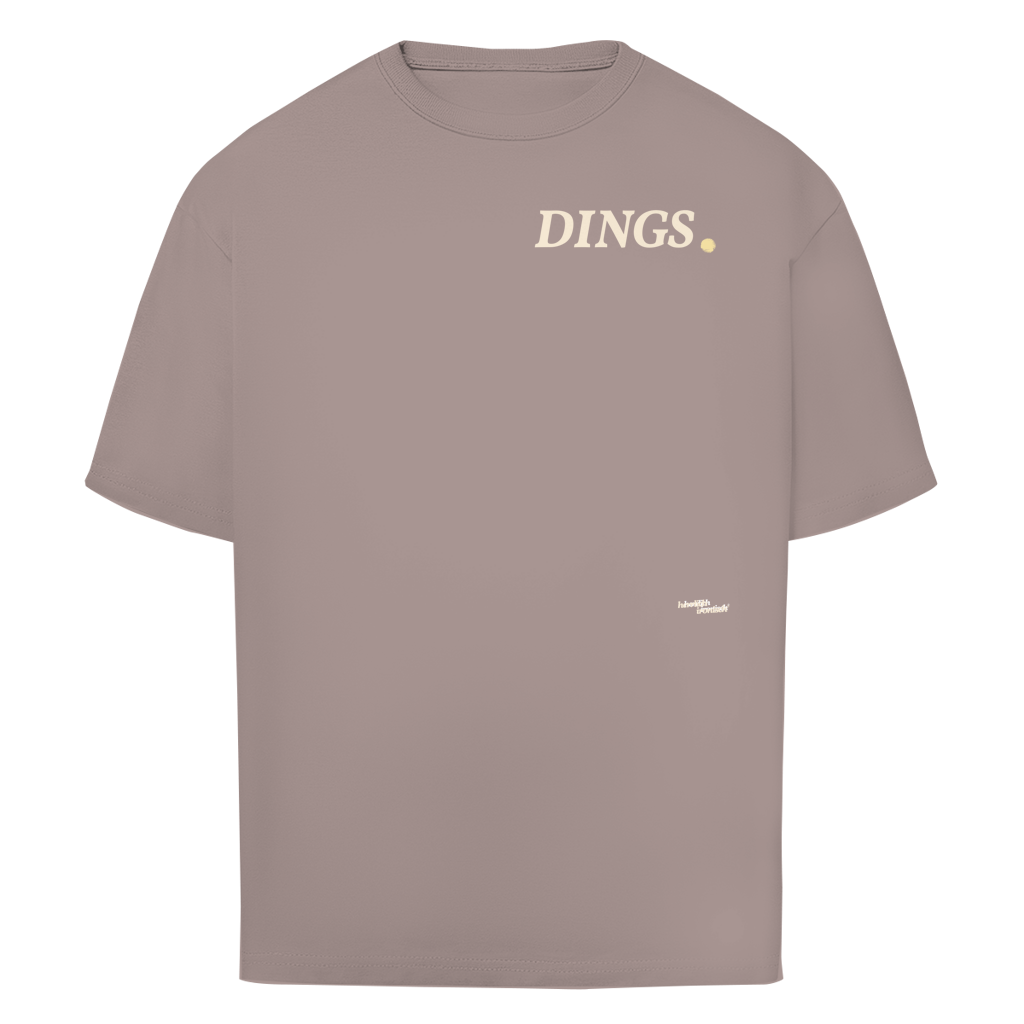 DINGS. – Oversize Unisex T-Shirt