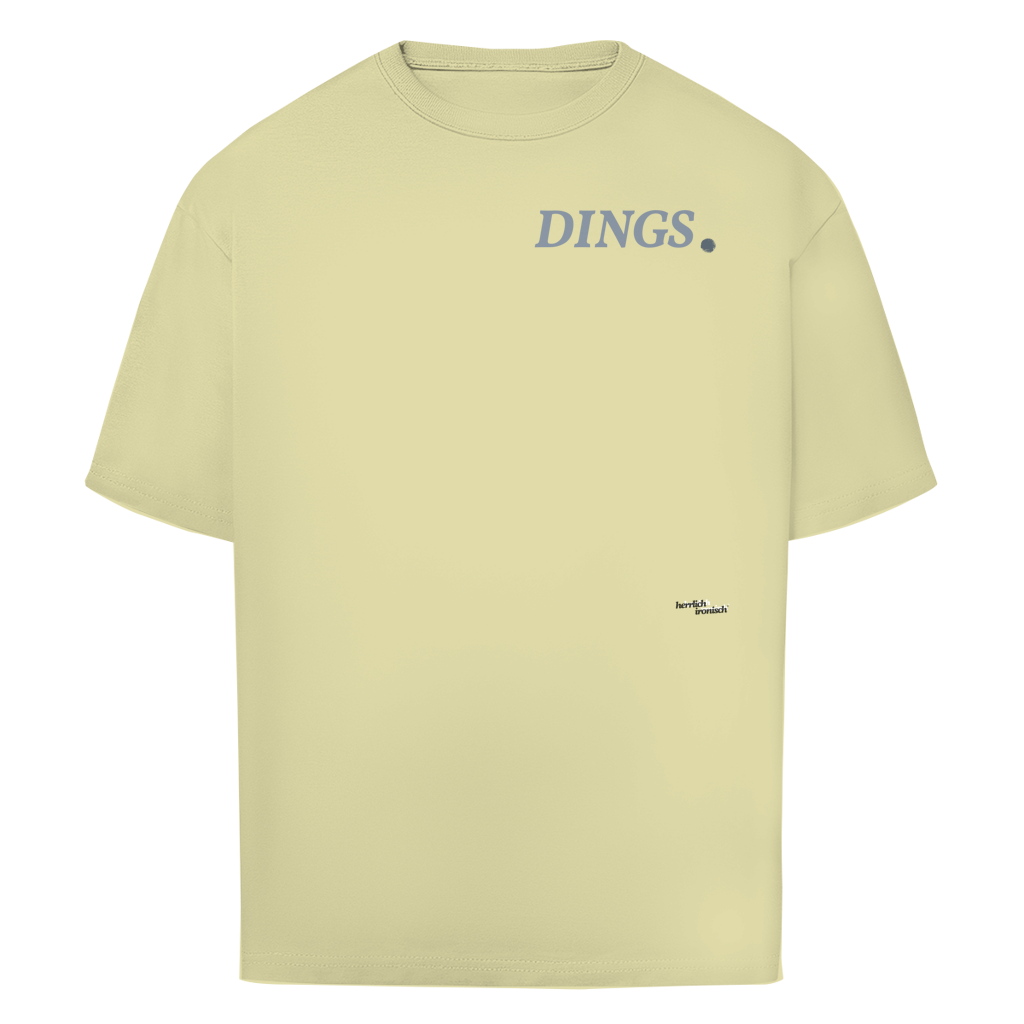 DINGS. – Oversize Unisex T-Shirt