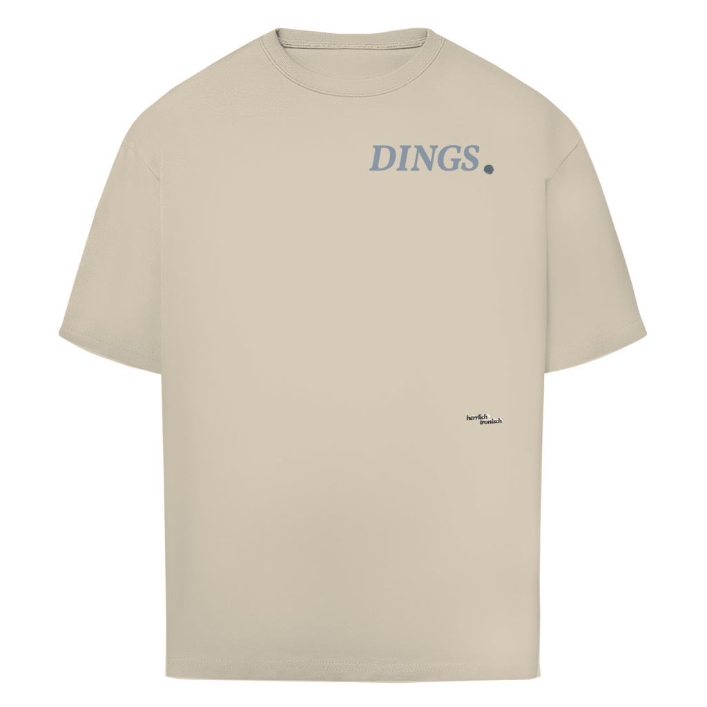 DINGS. – Oversize Unisex T-Shirt