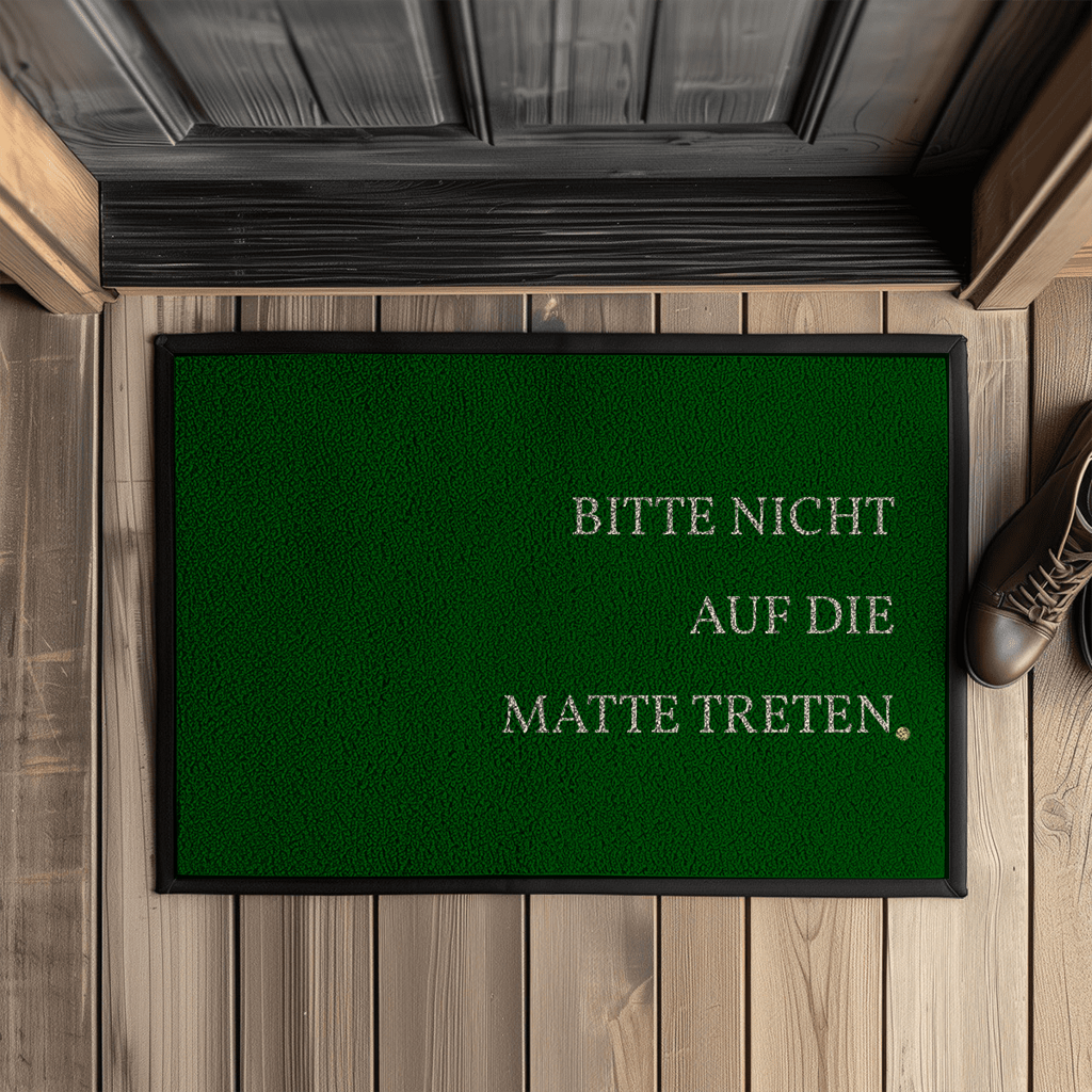 Bitte nicht auf die Matte treten – Lustige Fußmatte